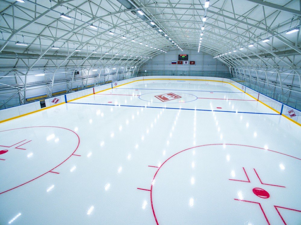 linear led high bay light used for ice hockey